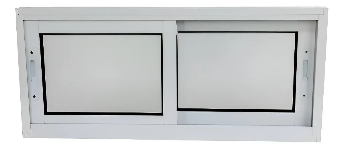 Janela De Correr, Vitrô 2 Folhas 60x100 Branco L. Suprema
