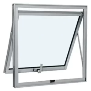 MAXIM-AR 1 SEÇÃO VIDRO MINI BOREAL SEM GRADE- ALUMÍNIO BRANCO INOVAX
