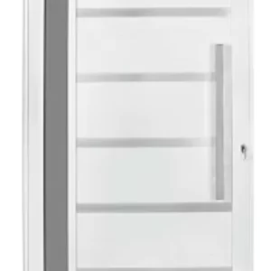 PORTA PIVOTANTE ELEGANCCE COM PUXADOR KIT PIVÔ E FECHADURA INOVAX