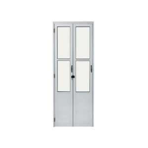 PORTA CAMARÃO ALUMÍNIO BRANCO LAMBRIL COM VIDRO MINI BOREAL LINHA PREMIUM INOVAX